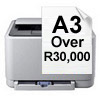A3 Mono Laser Printers Over R30,000
