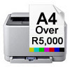 A4 Colour Laser Printers Over R5,000