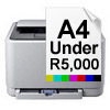 A4 Colour Laser Printers Under R5,000