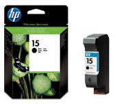 HP No.15 Black Inkjet Print Cartridge (25ml)