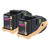 Magenta Toner Cartridge x 2 (15,000 pages)