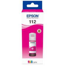 Epson C13T06C34A -112 EcoTank Pigment Magenta ink bottle (70ML)