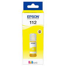 Epson C13T06C44A -112 EcoTank Pigment Yellow ink bottle (70ML)