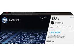 HP CNHPW1360X 136X Black Original LaserJet Toner Cartridge (2600 pages)
