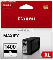 Canon CPGI1400XLBK PGI-1400XLBLK Black Ink Cartridge (1,200 pages)