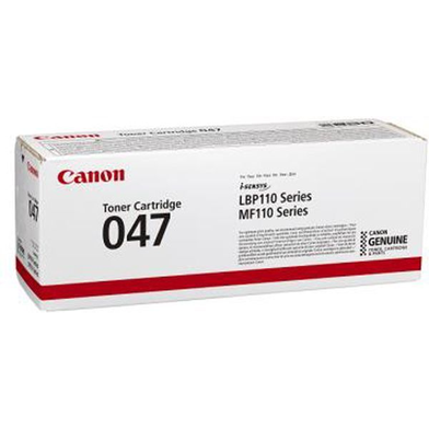 Canon C047 047 Black Toner Cartridge (1,600 Pages)