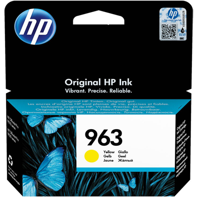 HP 3JA25AE 963 Yellow Ink Cartridge (700 Pages)