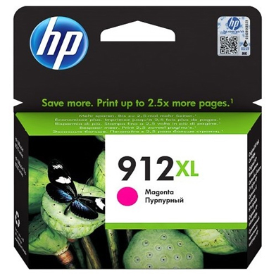 HP CNHP3YL82AE 912XL High Capacity Magenta Ink Cartridge (825 Pages)