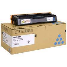 Ricoh 407637 SPC310HE Cyan Toner Cartridge (6,000 pages)