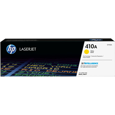 HP CF412A 410A Yellow Toner Cartridges (2300 Pages)