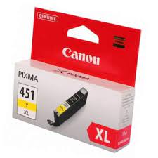 Canon CCLI451YXL CLI451YXL Yellow XL Ink Cartridge 