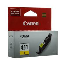 Canon CCLI451Y CLI-451 Yellow Ink Cartridge (330 pages)