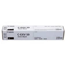 Canon CEXV59BLACK C-EXV 59 Black Toner Cartridge (30 000 PAGES)