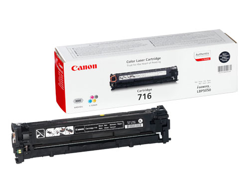 716 BlackToner Cartridge (2,300 Pages)