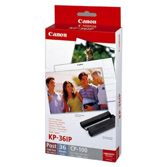 Canon KP-36IP KP-36IP Ink & Paper Set Postcard Size - (36 Prints)