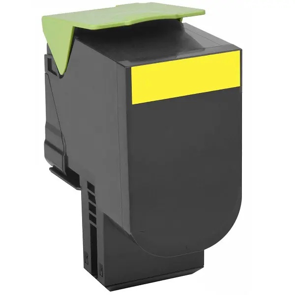 Lexmark L80C8HYE 808HYE Yellow High Yield Corporate Cartridge (3000 Pages)
