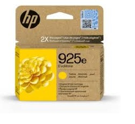 HP CNHP4K0W2PE 925e EvoMore Yellow Ink Cartridge (800 pages)