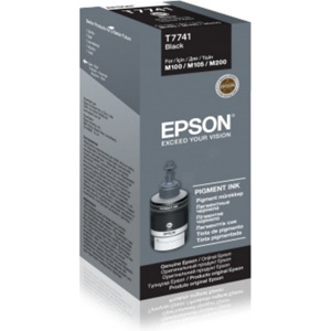 Epson (T7741) Black Ink Bottle Pigment Black  (140ml)