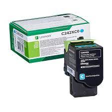 Lexmark C245XC0 C245XC0 Cyan Extra High Yield  Toner Cartridge (3500 pages)