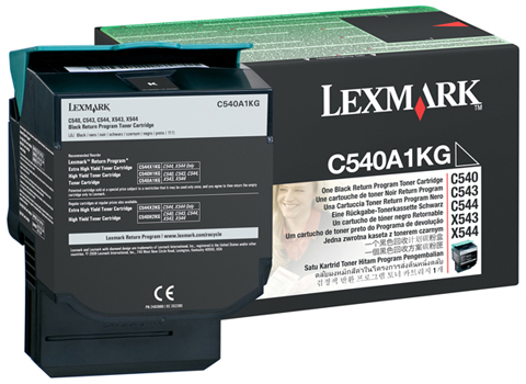 Lexmark Black Return Program Toner Cartridge (1,000 Pages)