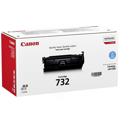 Canon C732C 732 Cyan Toner Cartridge (6,400 pages)