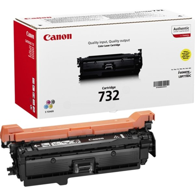 Canon C732Y 732 Yellow Toner Cartridge (6,400 pages)