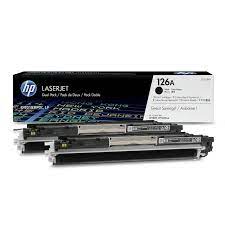 HP 126A Black Toner Dual Pack (2400 pages)