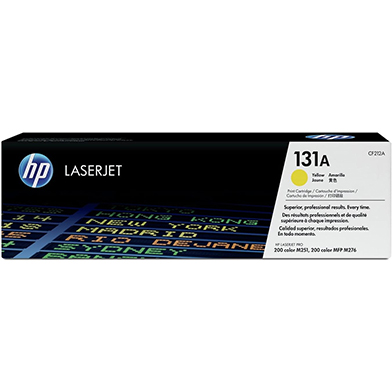 HP CNHPCF212A 131A Yellow Toner Cartridge (1,800 pages)
