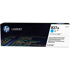 HP CF301A 827A Cyan Toner Cartridge (32,000 pages)