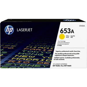 HP CNHPCF322A 653A Yellow Toner Cartridge (16,500 pages)