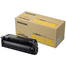 Samsung CLT-Y603L High Yield Yellow Toner Cartridge (10,000 Pages)