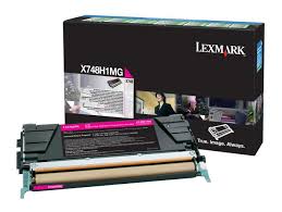 Lexmark CNLEX748H1MG X748 Magenta High Yield Return Program Toner Cartridge (10 000 pages)