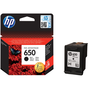 HP CZ101AK 650 Black Ink Cartridge 