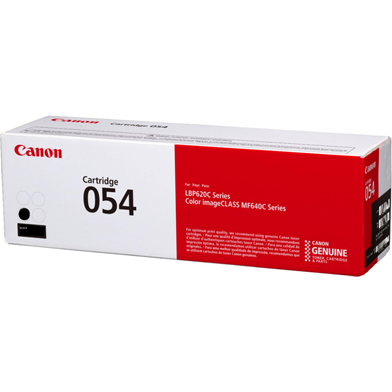 Canon CCRG054BK 054 Black Toner Cartridge (1,500 Pages)