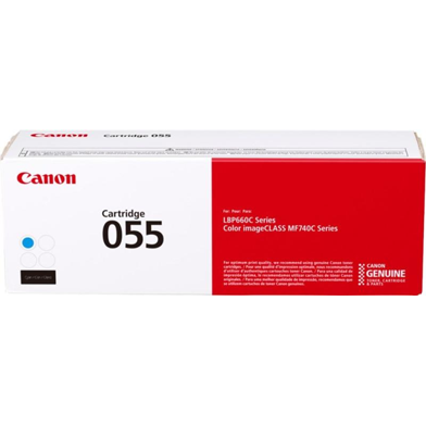Canon CCRG055C 055 Cyan Toner Cartridge (2,100 Pages)
