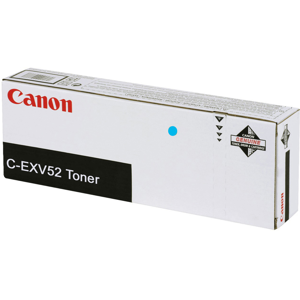 Canon CEXV52CYAN C-EXV52 Cyan Toner Cartridge (66,500 Pages)