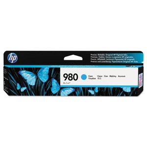 HP CNHPD8J07A 980 Cyan Ink Cartridge (6,600 Pages)