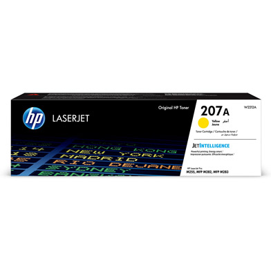 HP CNHPW2212A 207A Yellow Toner Cartridge (1,250 Pages)