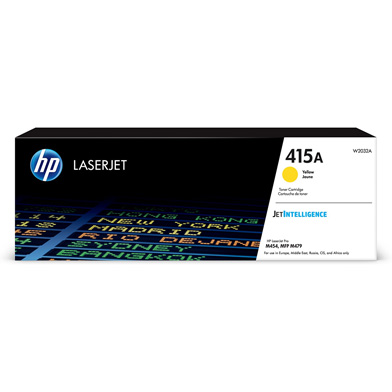 HP  415A Yellow Toner Cartridge (2,100 Pages)