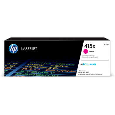 HP CNHPW2033X 415X Magenta High Yield Toner Cartridge (6,000 Pages)