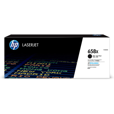 HP 658X High Yield Black Toner Cartridge (33,000 Pages)