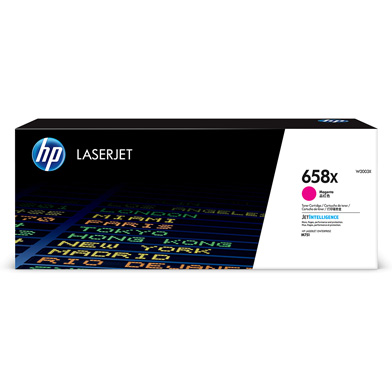 HP CNHPW2003X 658X High Yield Magenta Toner Cartridge (28,000 Pages)