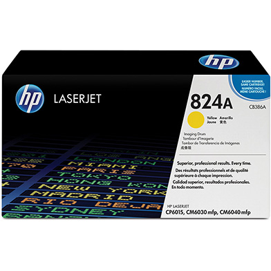 HP CNHPCB386A 824A Yellow Colour LaserJet Imaging Drum (Yield 23,000)