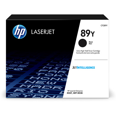 HP CNHPCF289Y 89Y Extra High Yield Black Toner Cartridge (20,000 Pages)