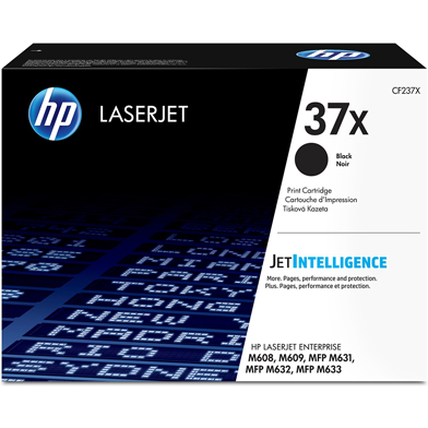 HP CF237X 37X Black High Yield Toner Cartridge (25,000 Pages)