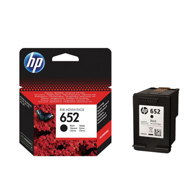 No.652 Black Original Ink Advantage Cartridge