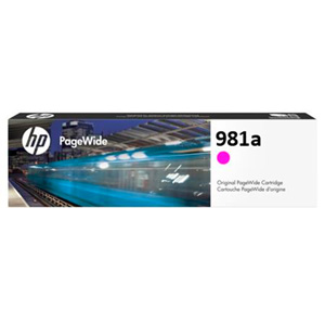 HP CNHPJ3M69A 981A Magenta Original PageWide Ink Cartridge (6,000 Pages)