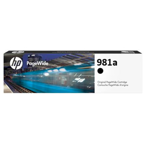 HP 981A Black Original PageWide Ink Cartridge (6,000 Pages)