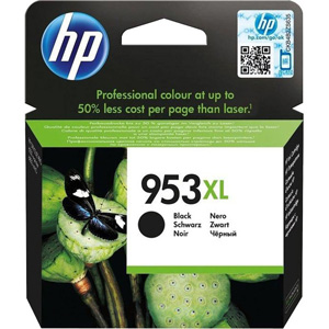 HP L0S70AE 953XL High Yield Black Ink Cartridge (2,000 Pages)