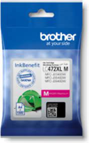 Brother LC472XLM LC472XLM Magenta Ink Cartridge (1500 Pages)